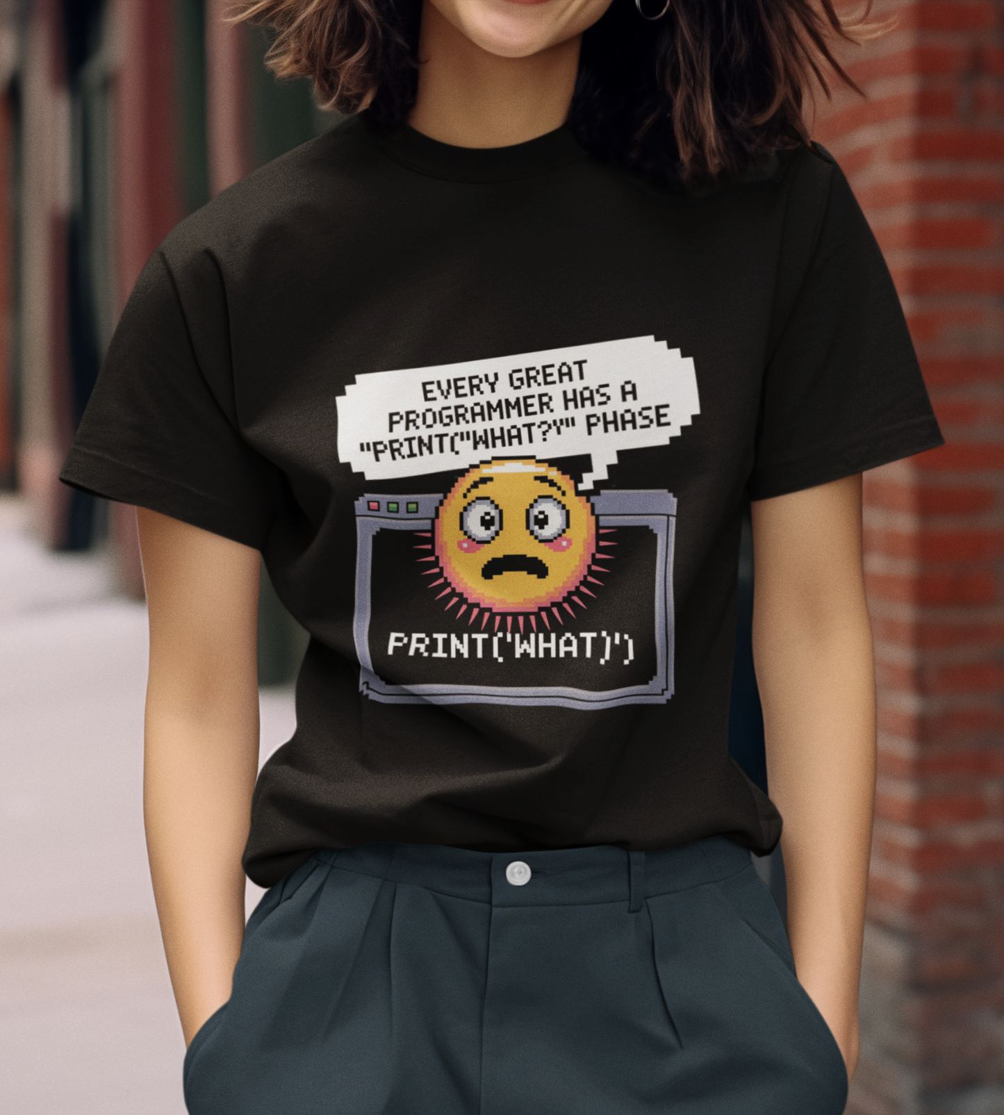 Every Great Programmer Has A Print What Phase Unisex Supima T-shirt