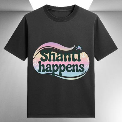 Shanti Happens Unisex Supima T-shirt
