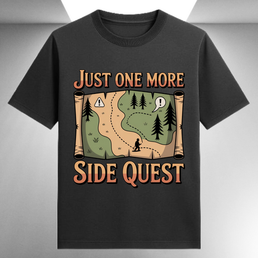 Just One More Side Quest Unisex Supima T-shirt