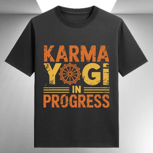 Karma Yogi In Progress Unisex Supima T-shirt