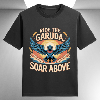 Ride The Garuda Soar Above Unisex Supima T-shirt