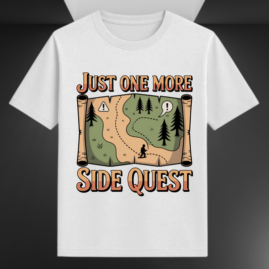 Just One More Side Quest Unisex Supima T-shirt