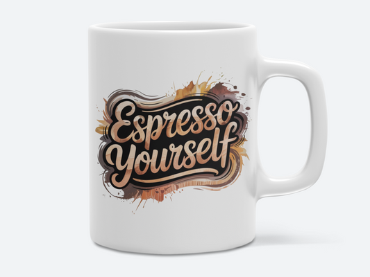 Espresso Yourself Eco-Friendly Ceramic Mug