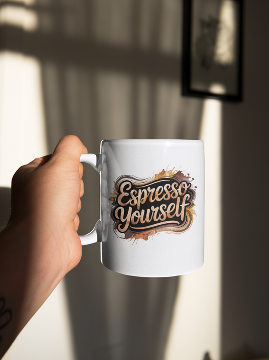 Espresso Yourself Eco-Friendly Ceramic Mug