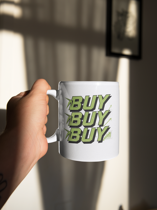 Buy Buy Buy Eco-Friendly Ceramic Mug