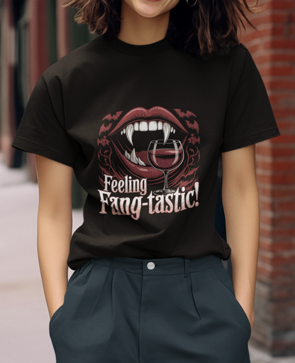 Feeling Fang-tastic Unisex Supima T-shirt