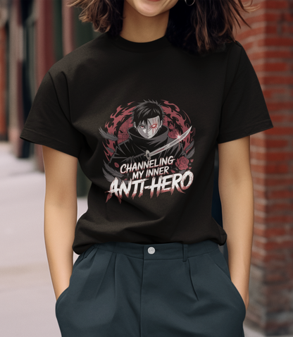 Channeling My Inner Anti-Hero Unisex Supima T-shirt
