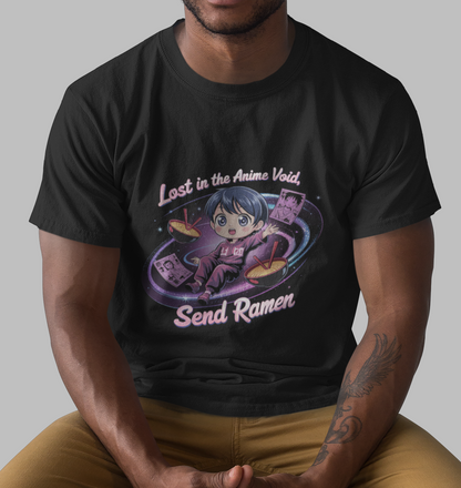 Lost In The Anime Void Send Ramen Unisex Supima T-shirt