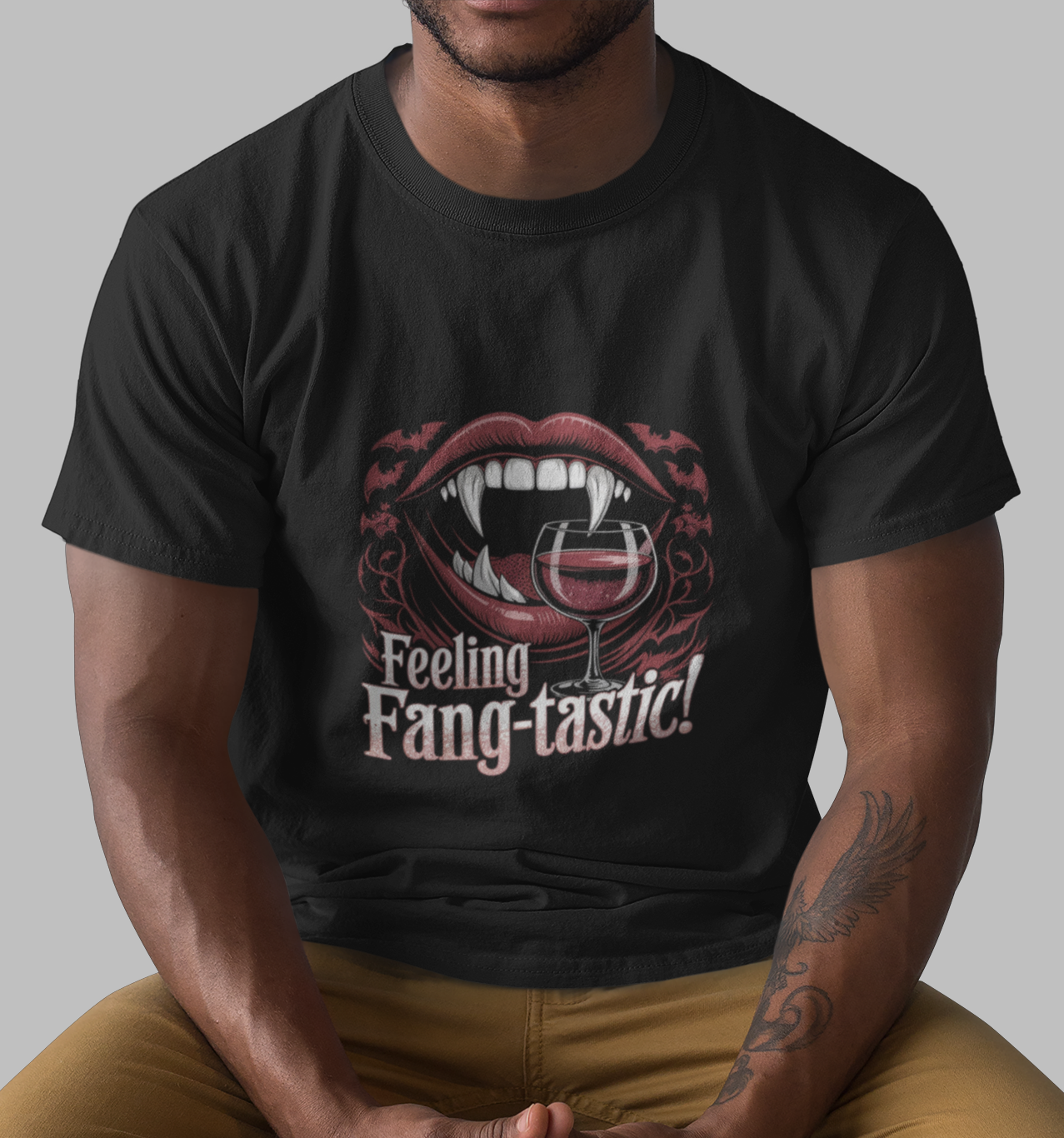 Feeling Fang-tastic Unisex Supima T-shirt